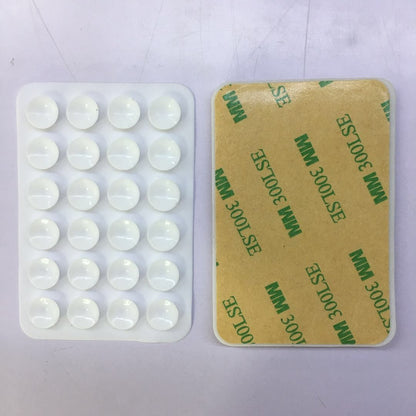 24 Grain Square Suction Cup Mobile Phone Holster Silicone Suction Cup