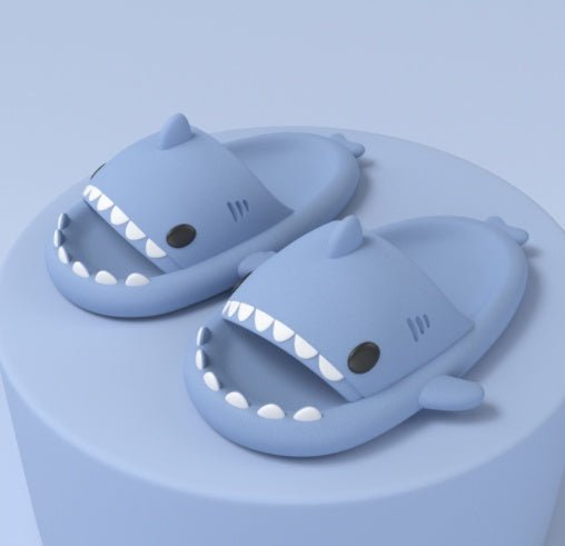 Adult's Slippers Indoor Outdoor Funny Shark Cartoon - Viral EssentialsAdult's Slippers Indoor Outdoor Funny Shark CartoonHome Comfort AccessoriesViral EssentialsViral EssentialsCJNS121109586HSAdult's Slippers Indoor Outdoor Funny Shark Cartoon36or37Blue