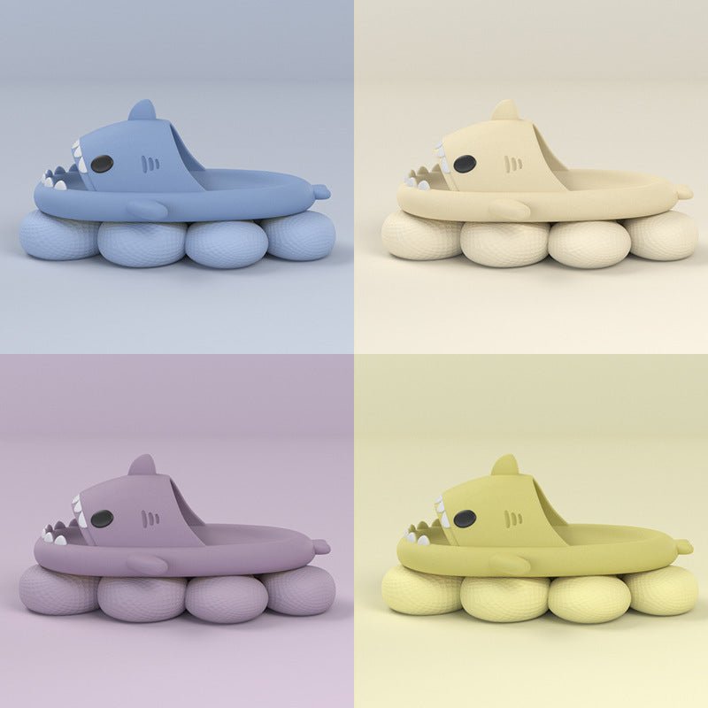 Adult's Slippers Indoor Outdoor Funny Shark Cartoon - Viral EssentialsAdult's Slippers Indoor Outdoor Funny Shark CartoonHome Comfort AccessoriesViral EssentialsViral EssentialsCJNS121109541OLAdult's Slippers Indoor Outdoor Funny Shark Cartoon36or374CM Thick Sole Beige